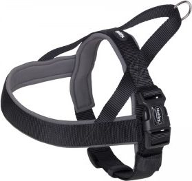 Shalë për qen Nobby Harness Classic Preno, 60-76cm, najlon me neopren, e zezë