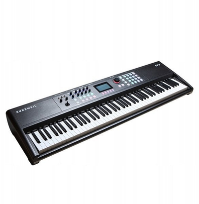 Piano skenike Kurzweil SP7, 88 taste, paketim me qëndrues dhe ulëse, e bardhë