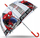 Автоматска транспарентна детска чадора Euroswan Spiderman SP50024, 48cm, транспарентна