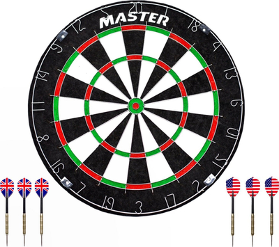 Pllakë dart MASTER Grande, 45 cm, sisal