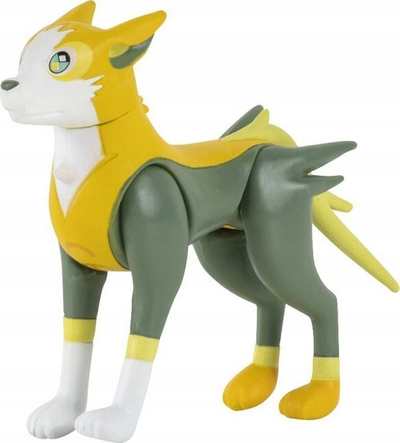 Set figura Pokémon Jazwares Battle, Boltund 3", Squirtle 2", Machop 2", shumëngjyrësh