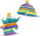 Set kreativ me rërë SES Creative Galaxy Sand Art Bottles Unicorn and Rainbow, 2 shishe, shumëngjyrëshe