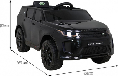 Makina elektrike për kalamaj Land Rover Discovery Sport, 12V, 2 motorë 35W, e zezë
