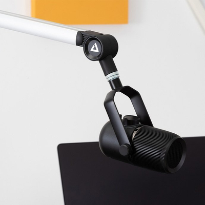 Krah mikrofoni Thronmax Flex Boom Arm, i rregullueshëm për tavolinë, ngjyrë e zezë