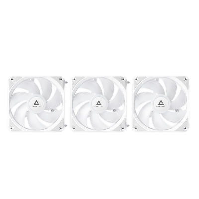 Ftohës uji CPU Chieftec ICEBERG 360 RGB, 360mm, 3x 120mm, i bardhë