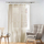 Perde Eyelet Jute Linen Look, 140x240 cm, polikoton, ngjyrë liri