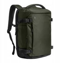 Çantë shpine Tomtoc 360 Protective për laptop 15.6", mbrojtje e përforcuar, jeshile e errët
