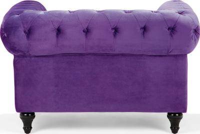 Fotelje Chesterfield Velvet, kadife, stil klasik, vjollcë