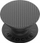 Mbajtëse telefoni Popsockets PopGrip Knurled Texture, me kapje komode, e zezë