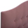 Shtrat njëpersonësh Malena HM651.12, kadife, për dyshek 90x200 cm, dusty apple