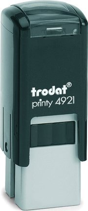 Vulë Trodat Printy 4921 Formula, 12mm x 12mm, me kasetë boje, e zezë