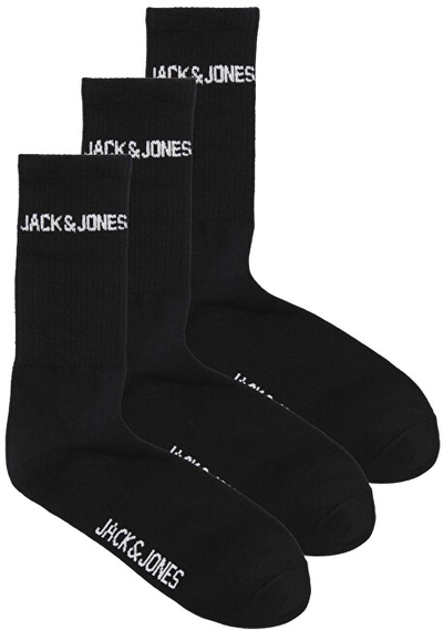 Set çorapesh për meshkuj Jack&Jones JACMELVIN, 3 copë, të zeza