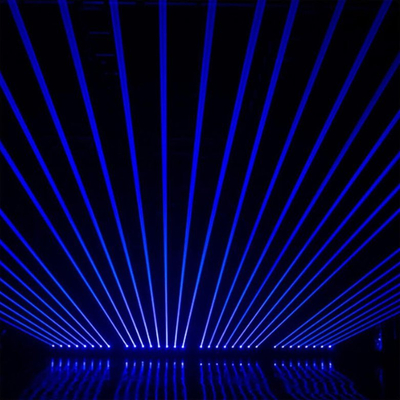 Laser skenik profesional Evolights Laser 3W RGB, 3W, DMX, i zi