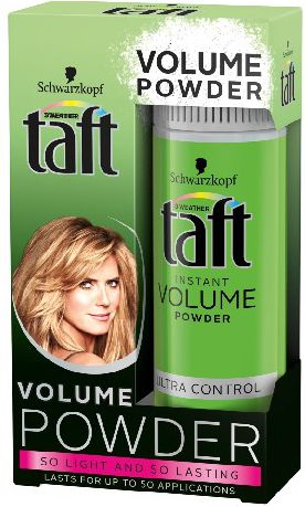 Pluhur për flokë Schwarzkopf Taft Volume 68672825, 10g, i gjelbër