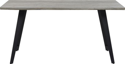 Tavolinë ngrënie Beliani WITNEY, 160x90 cm, MDF, gri