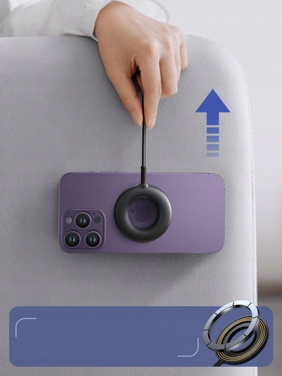 Karikues wireless magnetik Joyroom JR-WQM03, 15W, USB-C, i zi