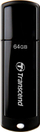 USB Transcend JetFlash 700, 64GB, USB 3.0, e zezë