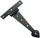 Menteshë porte Okko GB-3101, 150x100mm, metalike, e zezë