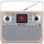 Radio GoGEN DAB 700, e argjendtë