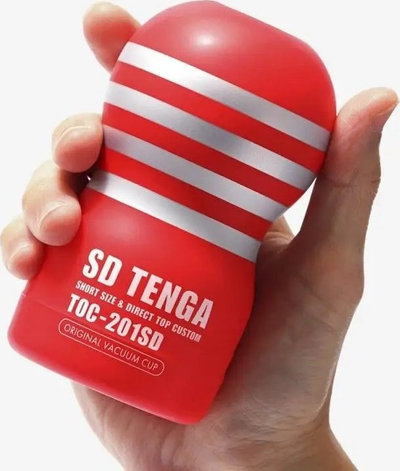 Masturbator për burra Tenga SD Gentle Vacuum Cup, i vogël, me efekt vakumi të butë, i bardhë