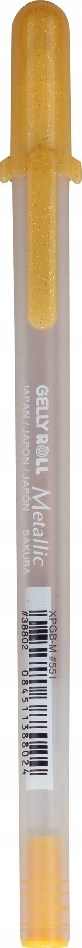 Стило пенкало гел Sakura Gelly Roll Metallic, тенка врвка, златна металик боја