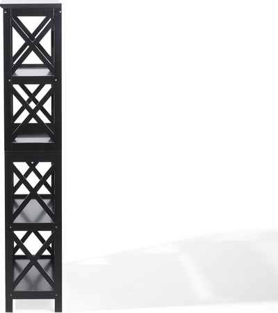 Raft librash FOSTER me 4 kate, MDF, stil industrial, i zi