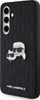 Mbështjellës telefoni Karl Lagerfeld KLHCS24FEPGKLKCPK, për Samsung S24 FE S721, hardcase, i zi