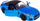 Maket veture lodër Hipo BMW Collection HXKT280, sportiv cabrio, dyer që hapen, blu