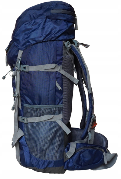 Çantë shpine turistike Kubisport, 75L, unisex, blu