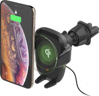 Mbajtës telefoni për veturë iOttie AutoSense, karikues wireless QI, montim në grilë ajri dhe CD