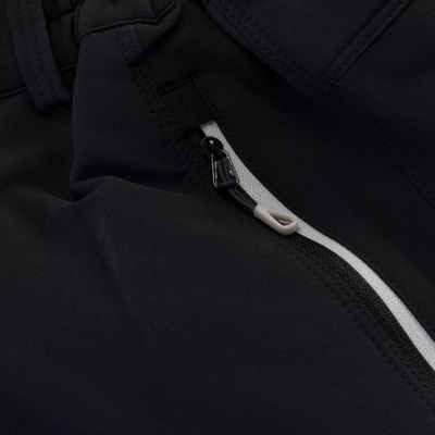 Pantallona trekking për burra Brugi 4NFC, softshell, përmasë XL, të zeza