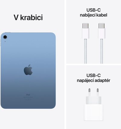 Таблет Apple iPad 2022, 64GB, Wi-Fi, сина боја