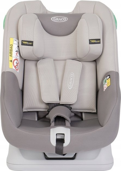 Авто седиште за деца Graco Extend LX R129, систем со 5 точки, насока наназад и напред, сиво