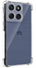 Mbështjellës telefoni Anti Shock për Motorola Moto G56, 1.5 mm, transparent