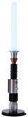 Lampë tavoline Ukonic Obi-Wan Kenobi Lightsaber, dritë LED blu, bazë e zezë