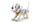 Lodër ndërtime Disney Lucky and Penny 101 Dalmatians Puppies, figurina këlyshë, shumëngjyrëshe