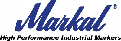 Laps shënues Markal Trades-Marker Dry për hekur e metal, me 6 bërthama grafiti, i zi