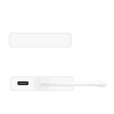 Мини докинг станица USB C J5create JCD381, двоен HDMI 4K, USB 3.0 Гигабит Етернет, сива