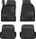 Tapete gome FROGUM No.77 Audi A4 B7 2004-2008, set 4 copë, skaj i lartë 4 cm, të zeza