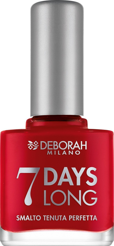 Llak për thonj Deborah 7 Day Long EN876 Iconic Red, thahet shpejt, 11 ml, i kuq