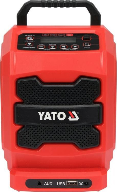 Градежно радио Јато YT-82940, FM AM, Блутут, сиво