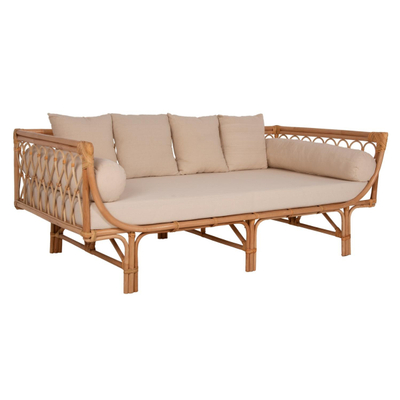 Divan ditor Aliki 200x100x86Hcm (HM9658), bezhë