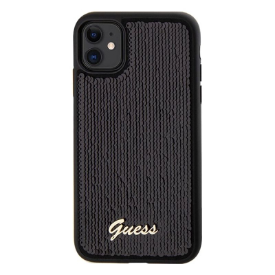 Futllëk Guess GUHCN61PSFDGSK për iPhone 11 XR 6.1", hardcase, i zi