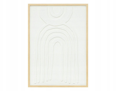Dekor muri Bobby, 50x70cm, i bardhë