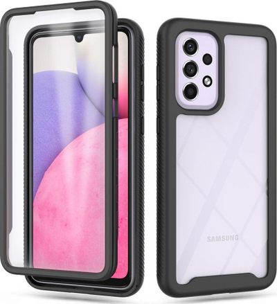 Mbështjellëse Tech - Protect DEFENSE360 për Galaxy A33 5G, e zezë