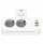 Shpërndarës energjie R-270SWS/CA, 2x Schuko, 3x USB A C, i bardhë