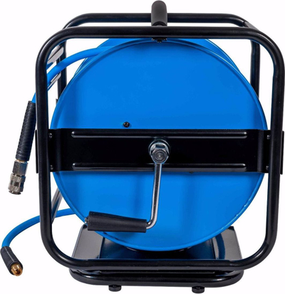 Zorrë pneumatike me bobinë Airpress 46573, 8mm, 30m, blu