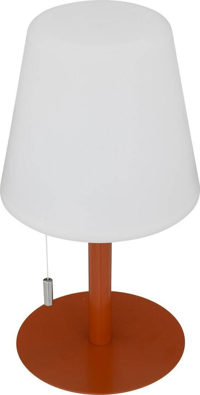 Lampë jashtme Atmosphera Zack 30 cm, me bateri, IP44, ngjyrë amber