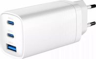 Karikues Gembird 1x USB-A 2x USB-C, i bardhë