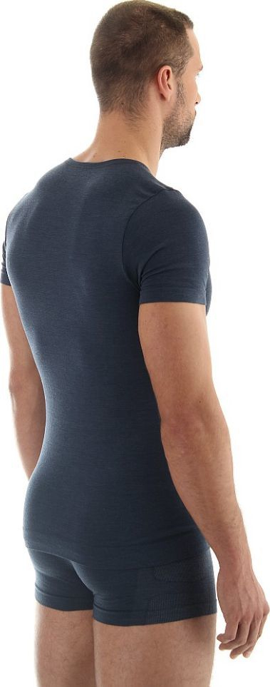 Maicë për meshkuj Brubeck COMFORT WOOL (SS11030), M, e kaltër e errët